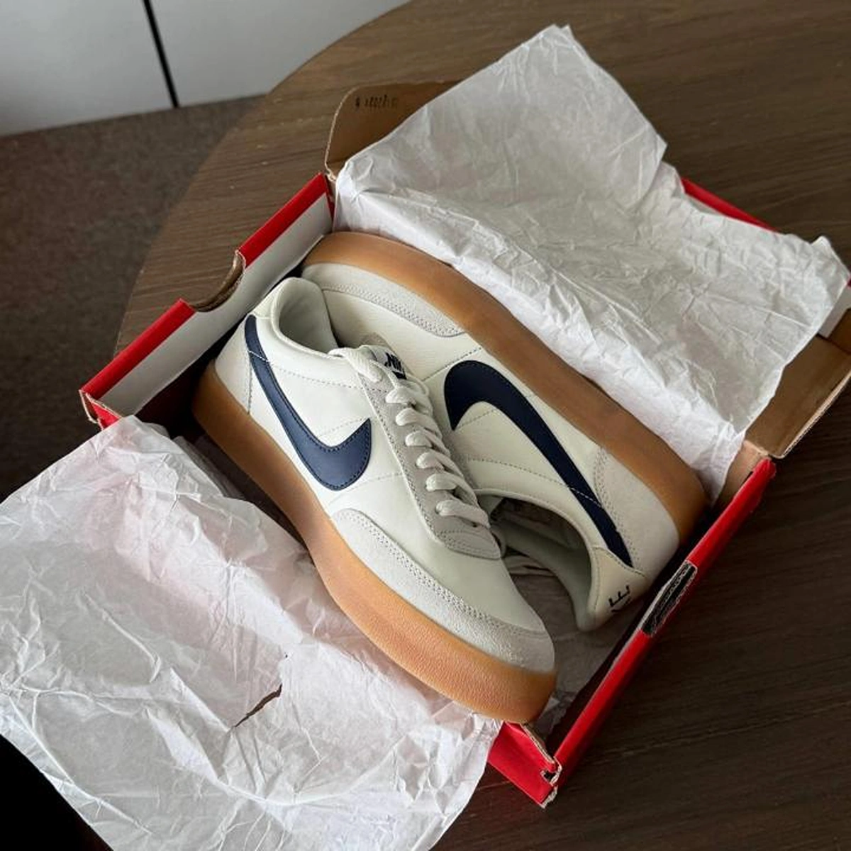 Imported Nike Killshot 2 Leather Shoes White Blue For Men (SUP1805) - stayhit.in Imported Nike Killshot 2 Leather Shoes White Blue For Men (SUP1805) - stayhit.in