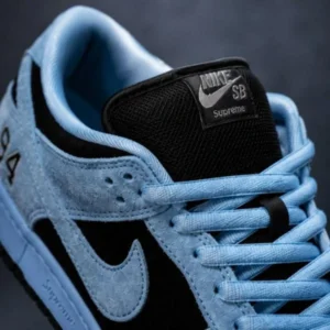Imported Nike Sb Dunk Low Shoes Supreme 94 Blue Black For Men (SUP1251) - stayhit.in