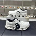 Imported On Cloud Monster 3 Shoes White Black For Men (SUP3092) - stayhit.in