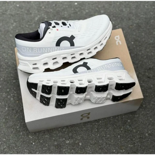 Imported On Cloud Monster 3 Shoes White Black For Men (SUP3092) - stayhit.in Imported On Cloud Monster 3 Shoes White Black For Men (SUP3092) - stayhit.in