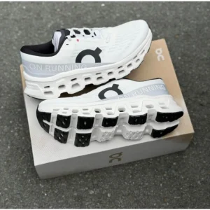 Imported On Cloud Monster 3 Shoes White Black For Men (SUP3092) - stayhit.in