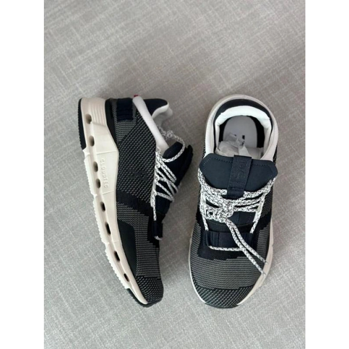 Imported On Cloud Running Nova Shoes Black White For Men (SUP3295) - stayhit.in Imported On Cloud Running Nova Shoes Black White For Men (SUP3295) - stayhit.in