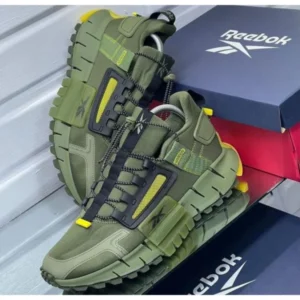 Imported Reebok Zig Kinetica Shoes Edge Army Green For Men (SUP2897) - stayhit.in