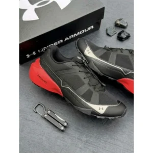 Imported Under Armour Hove Shoes Project Rock Black Red For Men (SUP1880) - stayhit.in
