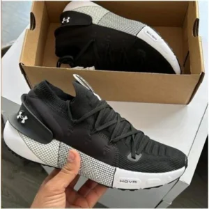 Imported Under Armour Hover Shoes Phantom Black White For Men (SUP3081) - stayhit.in