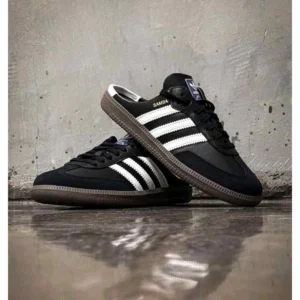 Luxury Adidas Samba Shoes Black White For Men (SUP1600) - stayhit.in