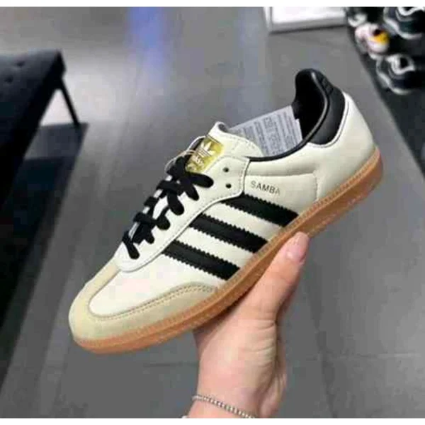Luxury Adidas Samba Strata Shoes Beige For Men (SUP3113) - stayhit.in Luxury Adidas Samba Strata Shoes Beige For Men (SUP3113) - stayhit.in