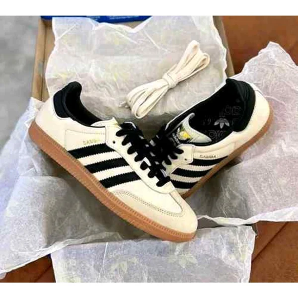 Luxury Adidas Samba Strata Shoes Beige For Men (SUP3113) - stayhit.in Luxury Adidas Samba Strata Shoes Beige For Men (SUP3113) - stayhit.in