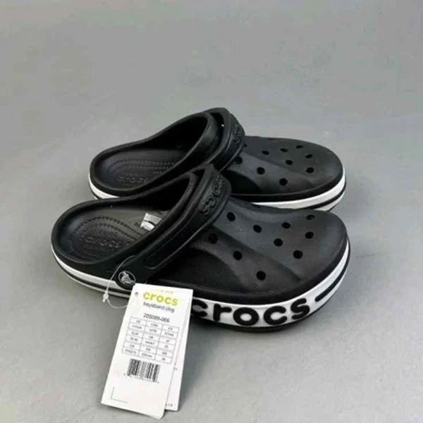 Luxury Crocs Bayaband Clogs Black For Men (HS1550) - stayhit.in