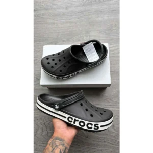 Luxury Crocs Bayaband Clogs Black For Men (HS1550) - stayhit.in