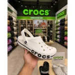 Luxury Crocs Bayaband Clogs White For Men (HS1549) - stayhit.in