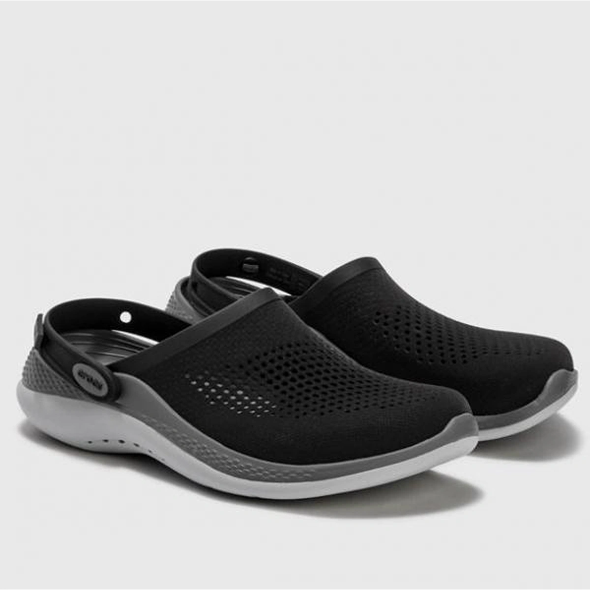Luxury Crocs Literide 360 Clogs Black Grey For Men (HS1544) - stayhit.in Luxury Crocs Literide 360 Clogs Black Grey For Men (HS1544) - stayhit.in