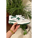 Luxury New Balance 550 Shoes White Green For Men (SUP1589) - stayhit.in