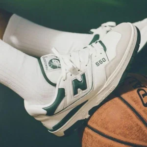 Luxury New Balance 550 Shoes White Green For Men (SUP1589) - stayhit.in