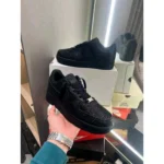 Luxury Nike Air Force 1 Shoes All Black Glitter For Men (SUP1136) - stayhit.in