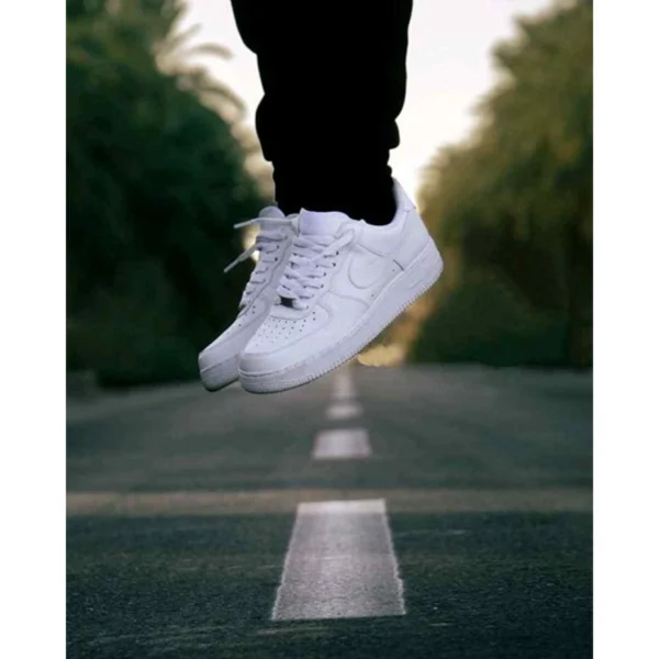 Luxury Nike Air Force 1 Shoes White Pure Leather With Dust Bag For Men (SUP1588) - stayhit.in