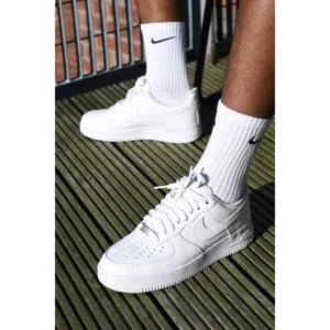 Luxury Nike Air Force 1 Shoes White Pure Leather With Dust Bag For Men (SUP1588) - stayhit.in