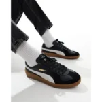 Luxury Puma Club Era Shoes Black White For Men (SUP3279) - stayhit.in