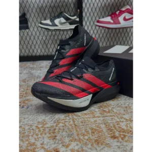 Premium Adidas Adizero Prime X3 Strung Shoes Black Red For Men (SUP1344) - stayhit.in