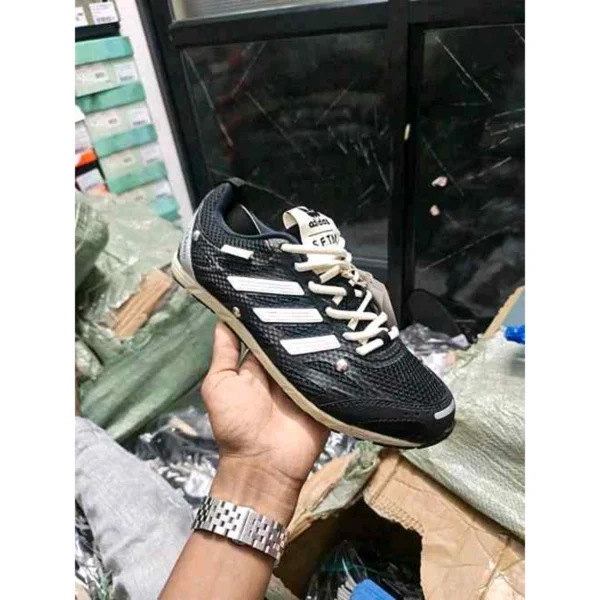 Premium Adidas Adizero X Song Shoes Black White For Men (SUP1178) - stayhit.in Premium Adidas Adizero X Song Shoes Black White For Men (SUP1178) - stayhit.in