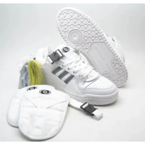 Premium Adidas Forum Bad Bunny Shoes Full White For Men (SUP3485) - stayhit.in