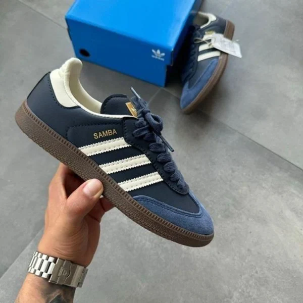 Premium Adidas Samba Og Shoes Midnight Navy For Men (SUP1307) - stayhit.in