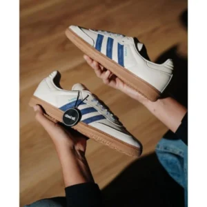 Premium Adidas Samba Og Shoes Of White Dark Blue For Men (SUP1851) - stayhit.in