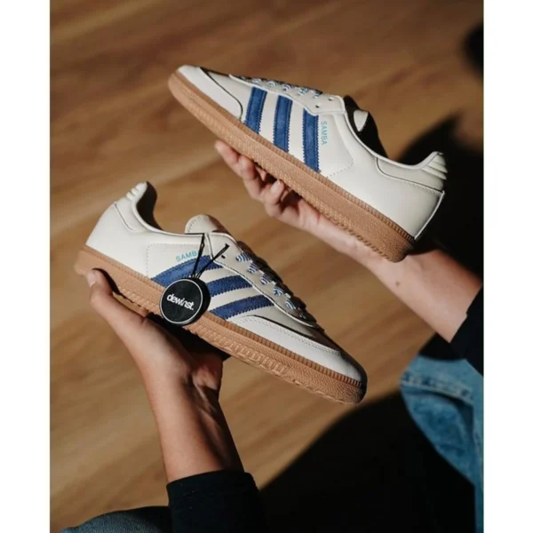 Premium Adidas Samba Og Shoes Of White Dark Blue For Men (SUP1851) - stayhit.in Premium Adidas Samba Og Shoes Of White Dark Blue For Men (SUP1851) - stayhit.in