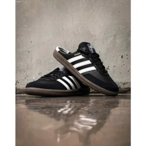 Premium Adidas Samba Shoes Black White For Men (SUP3135) - stayhit.in
