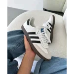 Premium Adidas Samba Shoes White Black For Men (HS1477) - stayhit.in