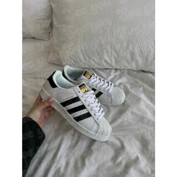 Premium Adidas Superstar Shoes White Black For Men (HS1486) - stayhit.in Premium Adidas Superstar Shoes White Black For Men (HS1486) - stayhit.in