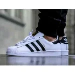 Premium Adidas Superstar Shoes White Black For Men (SUP1214) - stayhit.in