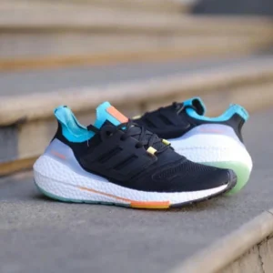 Premium Adidas Ultra Boost 22 Shoes Black Sky Rush Turbo For Men (SUP2858) - stayhit.in