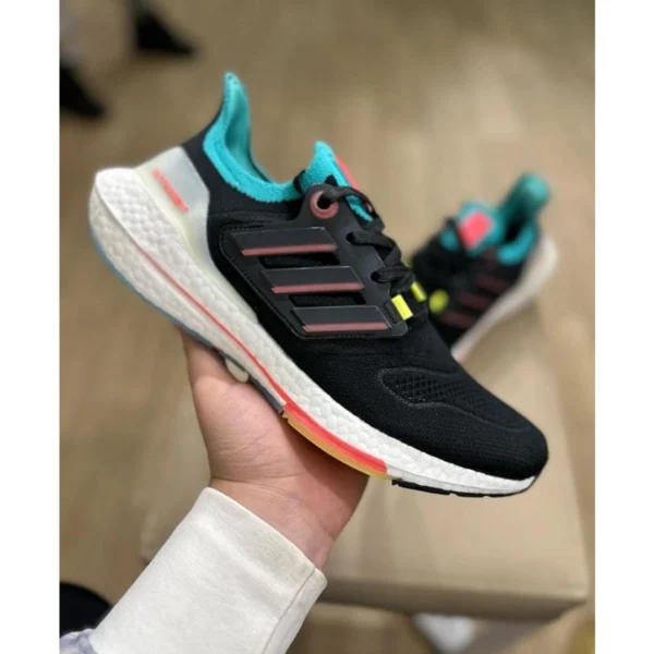 Premium Adidas Ultra Boost 22 Shoes Black Sky Rush Turbo For Men (SUP2858) - stayhit.in