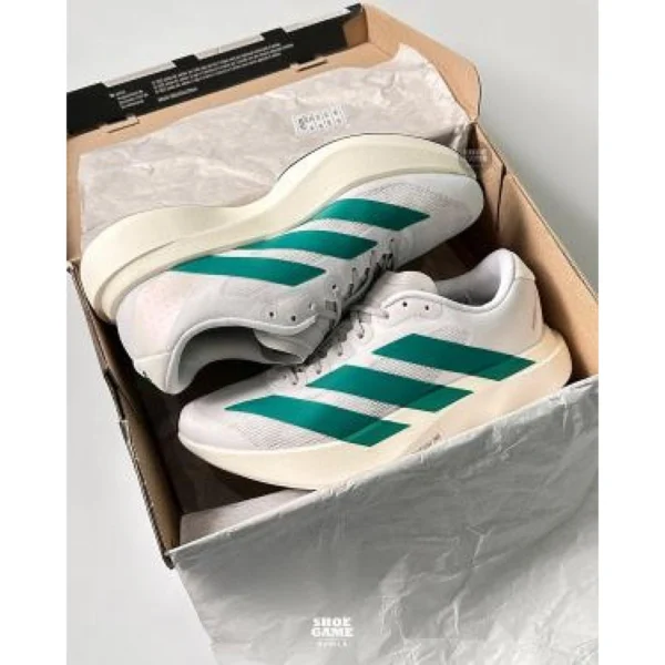 Premium Adizero Evo Sl Shoes White Pure Teal For Men (SUP1290) - stayhit.in Premium Adizero Evo Sl Shoes White Pure Teal For Men (SUP1290) - stayhit.in