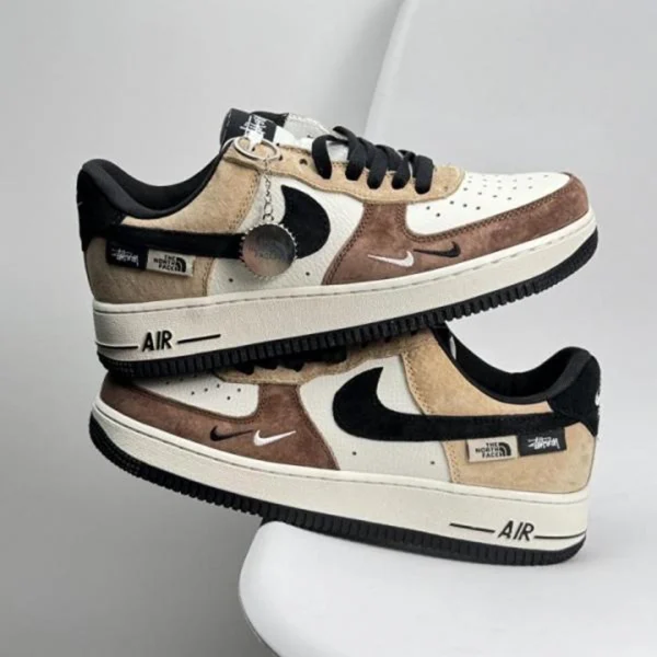 Premium Air Force 1 Low Stussy X North Face Suede Brown For Men (SUP1279) - stayhit.in Premium Air Force 1 Low Stussy X North Face Suede Brown For Men (SUP1279) - stayhit.in