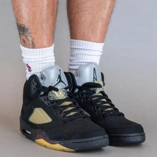 Premium Air Jordan Retro 5 Shoes A Ma Maniere Dusk Black For Men (SUP1331) - stayhit.in Premium Air Jordan Retro 5 Shoes A Ma Maniere Dusk Black For Men (SUP1331) - stayhit.in