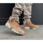 Premium Air Jordan Retro 6 Shoes British Khaki For Men (SUP2853) - stayhit.in