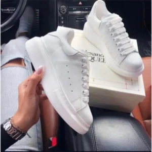 Premium Alexandar Mcqueen Shoes Full White For Men (SUP1266) - stayhit.in