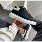 Premium Alexander Mcqueen Shoes Black White All Accessories For Men (SUP1281) - stayhit.in