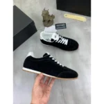 Premium Alo Yoga Sunset Suede Sneaker Black For Men (SUP1531) - stayhit.in