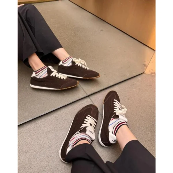 Premium Alo Yoga Sunset Suede Sneaker Brown For Men (SW1013) - stayhit.in Premium Alo Yoga Sunset Suede Sneaker Brown For Men (SW1013) - stayhit.in