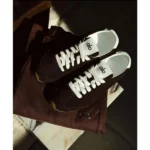 Premium Alo Yoga Sunset Suede Sneaker Brown For Men (SW1013) - stayhit.in
