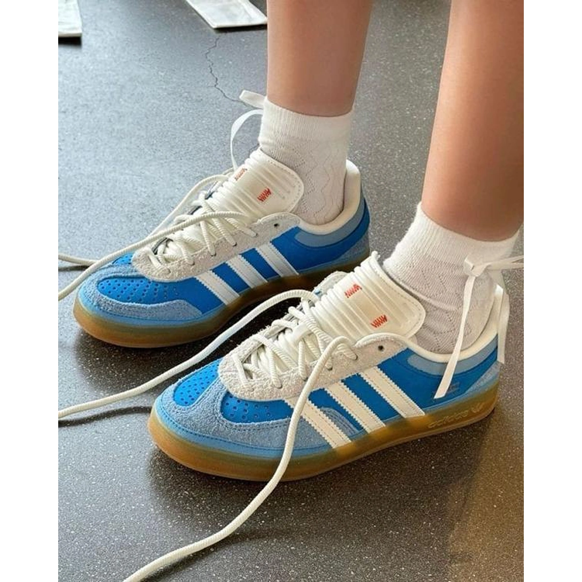 Premium Bad Bunny X Adidas Gazelle Indoor Shoes For Men (SUP1359) - stayhit.in Premium Bad Bunny X Adidas Gazelle Indoor Shoes For Men (SUP1359) - stayhit.in