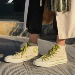 Premium Converse Chuck Taylor 70 Shoes High Cream Green For Men (SUP3407) - stayhit.in