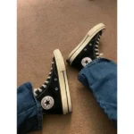 Premium Converse Chuck Taylor Shoes All Black For Men (HS1494) - stayhit.in