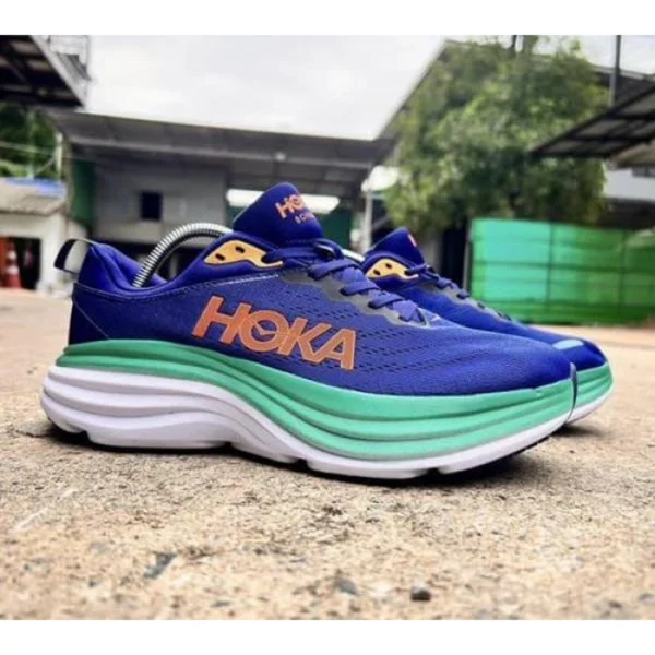 Premium Hoka Bondi 8 Shoes Purple For Men (SUP1327) - stayhit.in