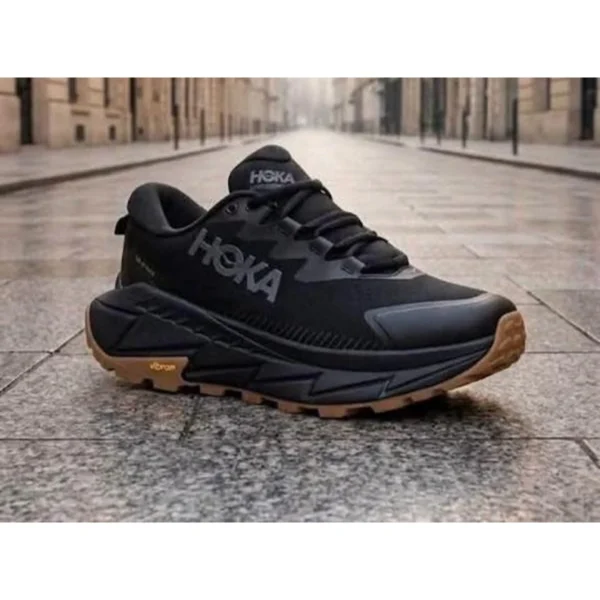 Premium Hoka Skyline Float X Gtx Shoes Black Gum For Men (SUP1670) - stayhit.in