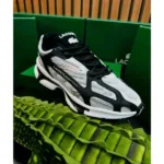 Premium Lacoste L003 Shoes Black Silver For Men (SUP1212) - stayhit.in
