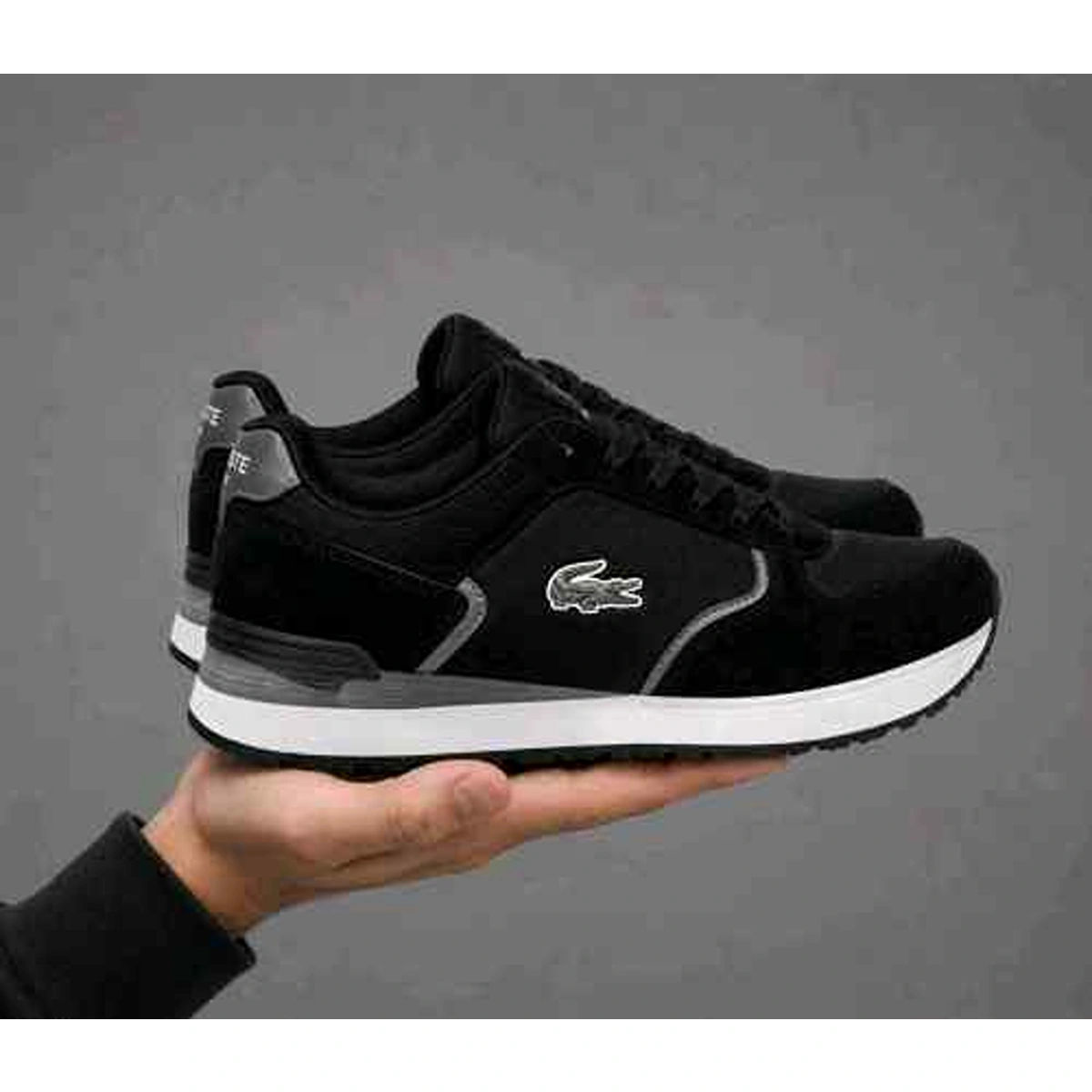 Premium Lacoste Partner Piste Shoes Black Grey For Men (SUP1191) - stayhit.in Premium Lacoste Partner Piste Shoes Black Grey For Men (SUP1191) - stayhit.in